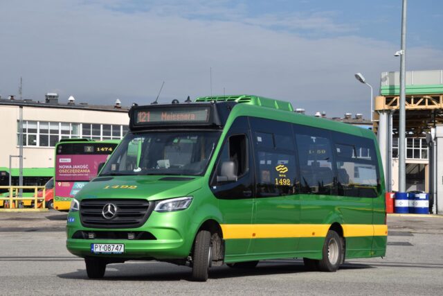 Minibusy Mercus w barwach MPK Poznań będą wozić pasażerów