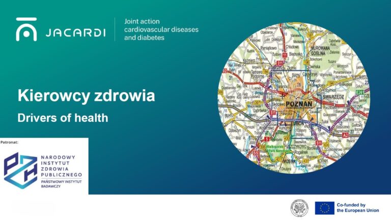 Grafika z napisem Kierowcy zdrowia JACARDI