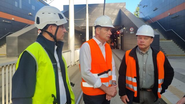 Od lewej Krzysztof Dostatni, Bartosz Derech i Mariusz Kondel