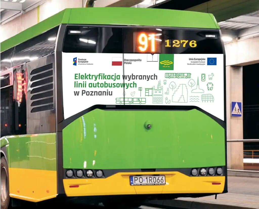 Reklama na autobusach i tramwajach MPK Poznań